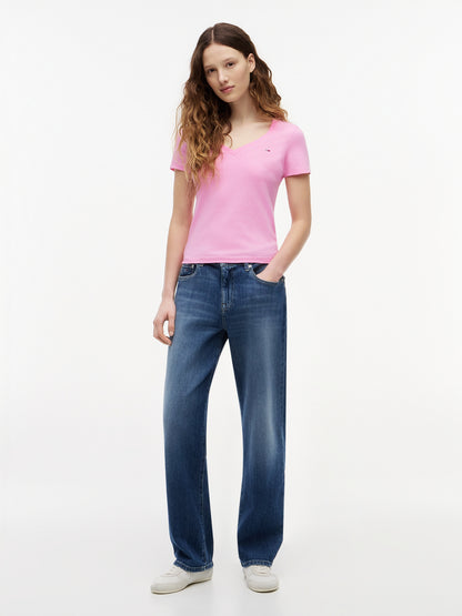 TJW SLIM V-NECK TEE