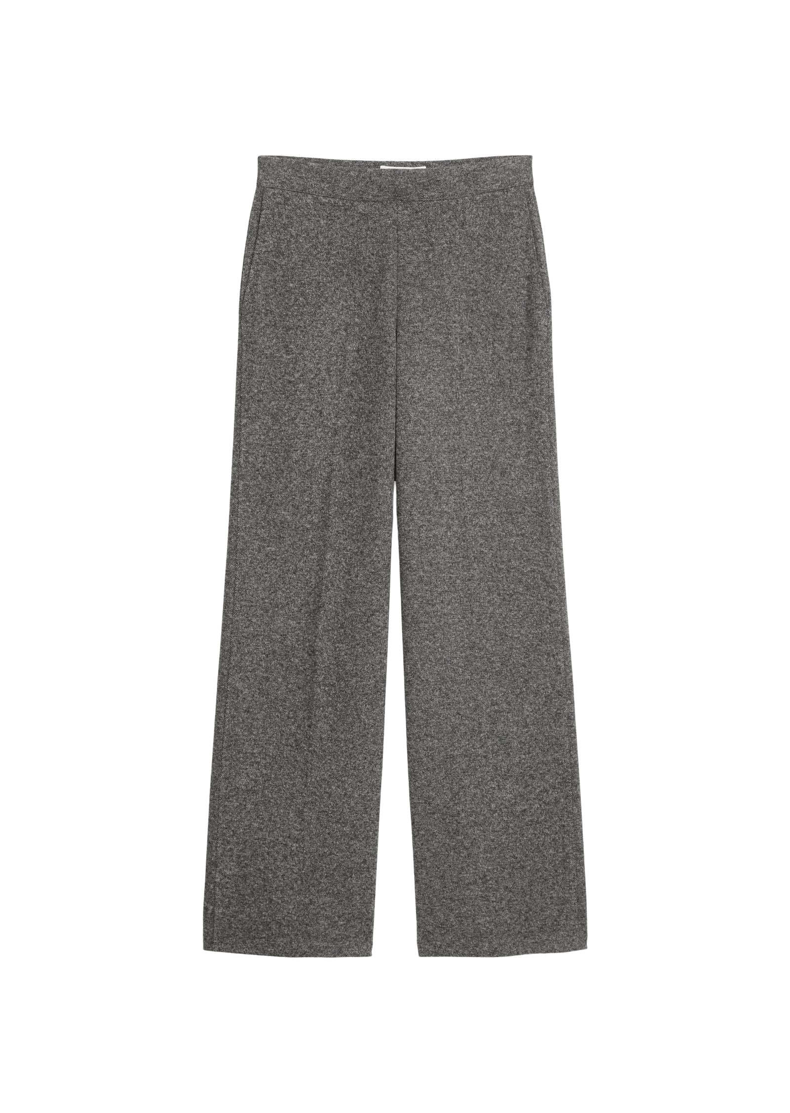 Tweed-Jerseyhose relaxed