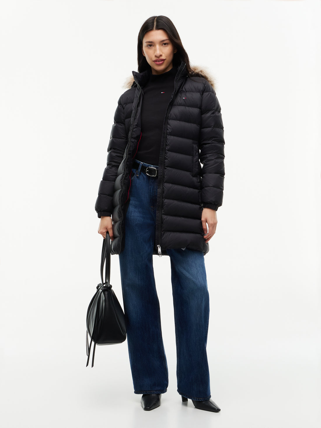 TJW ESSENTIAL HOODED DOWN COAT