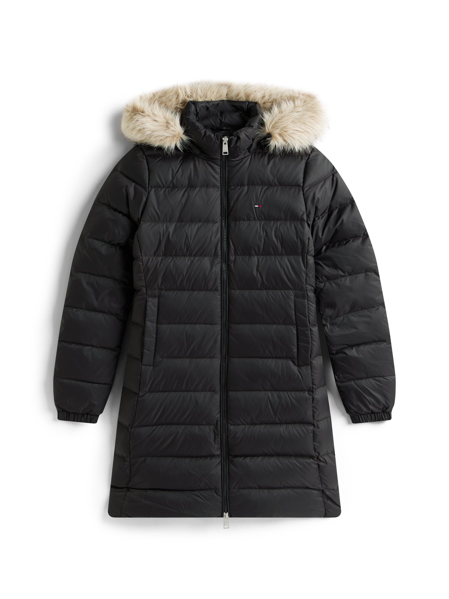 TJW ESSENTIAL HOODED DOWN COAT