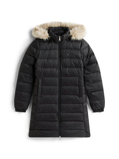 TJW ESSENTIAL HOODED DOWN COAT