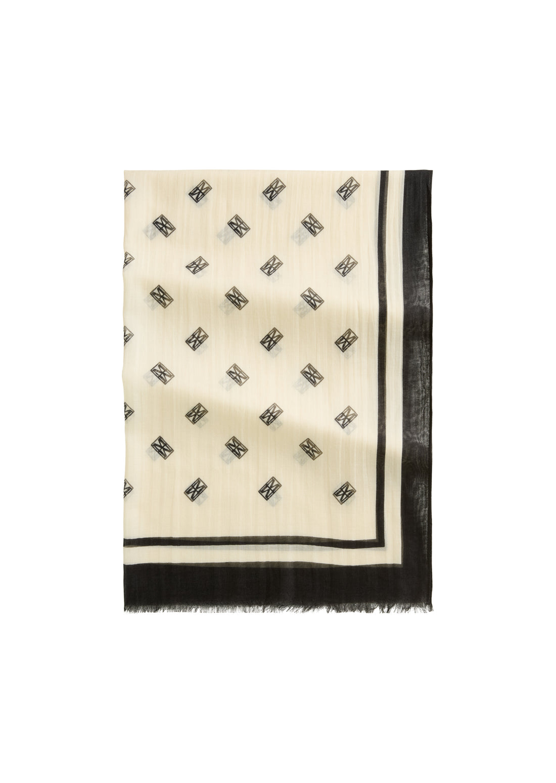 Schal mit Allover-Print