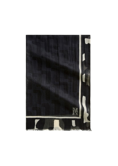 Schal mit Allover-Print