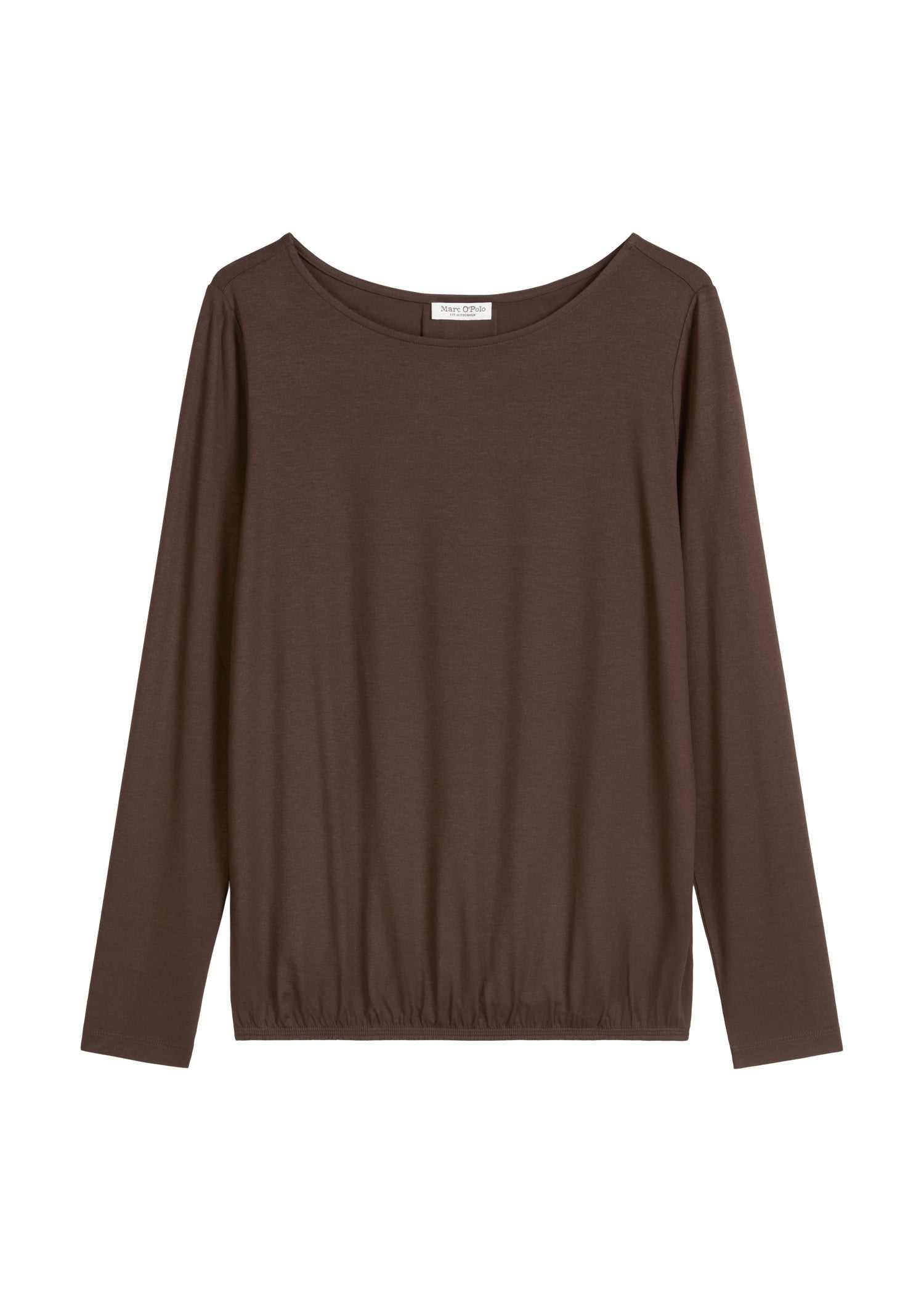 Longsleeve mit elastischem Saum regular