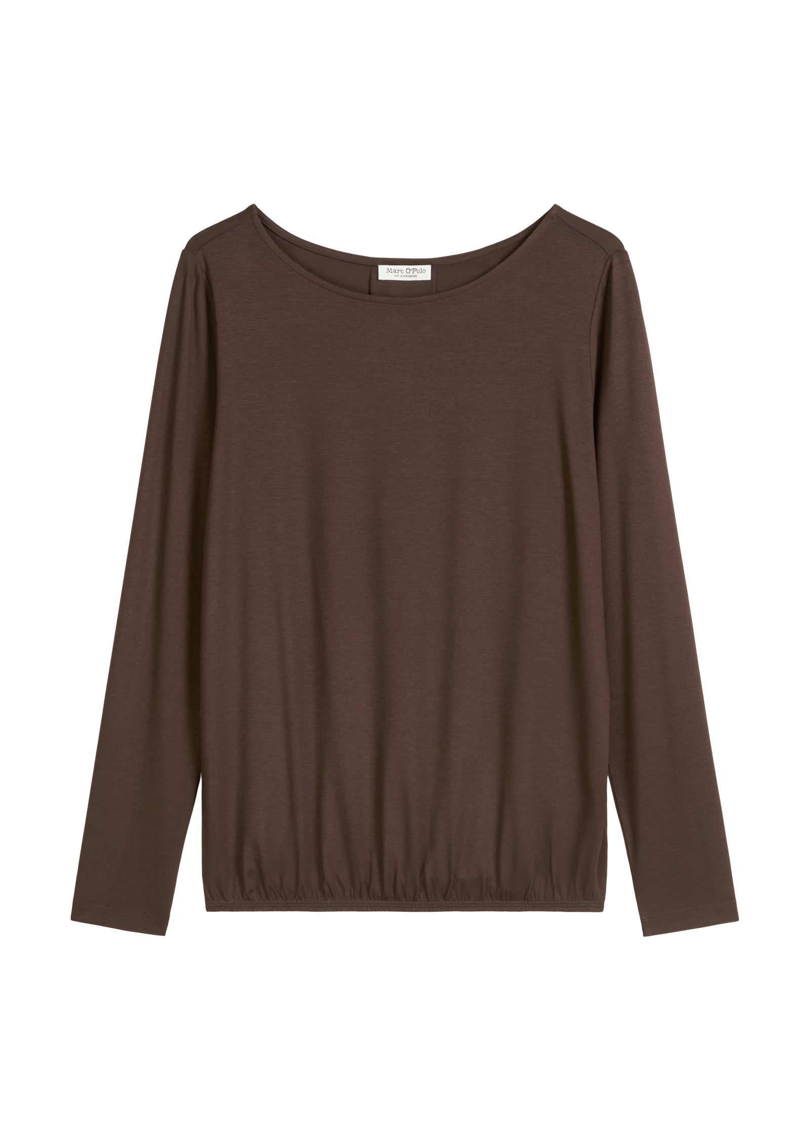 Longsleeve mit elastischem Saum regular