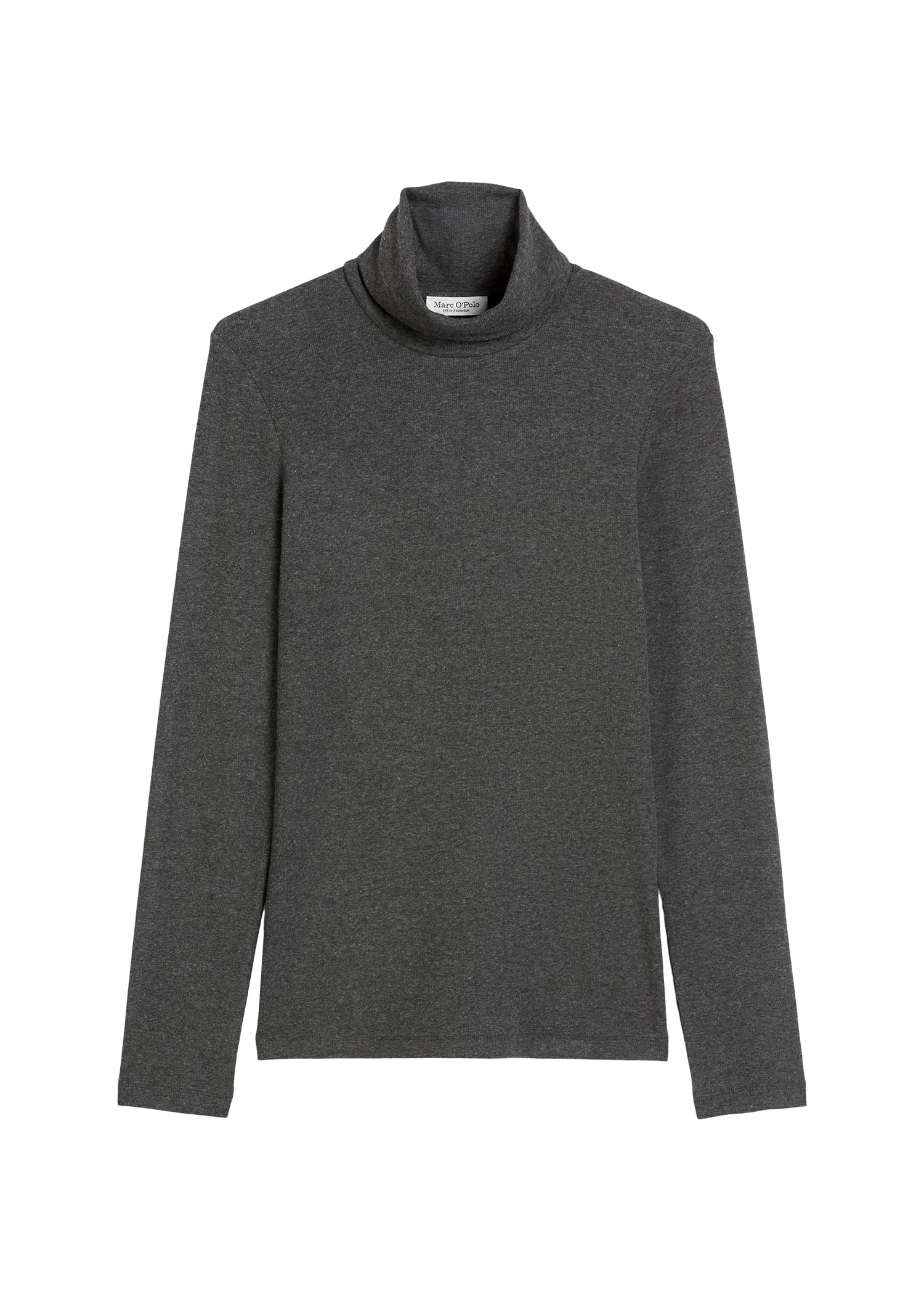 Rollkragen-Longsleeve regular