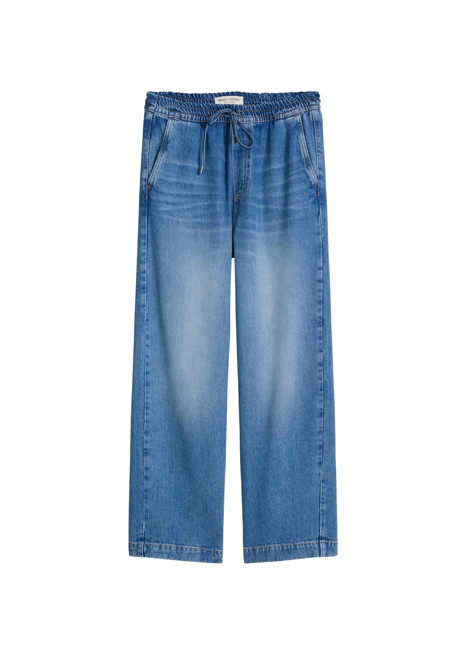 Joggpants straight cropped