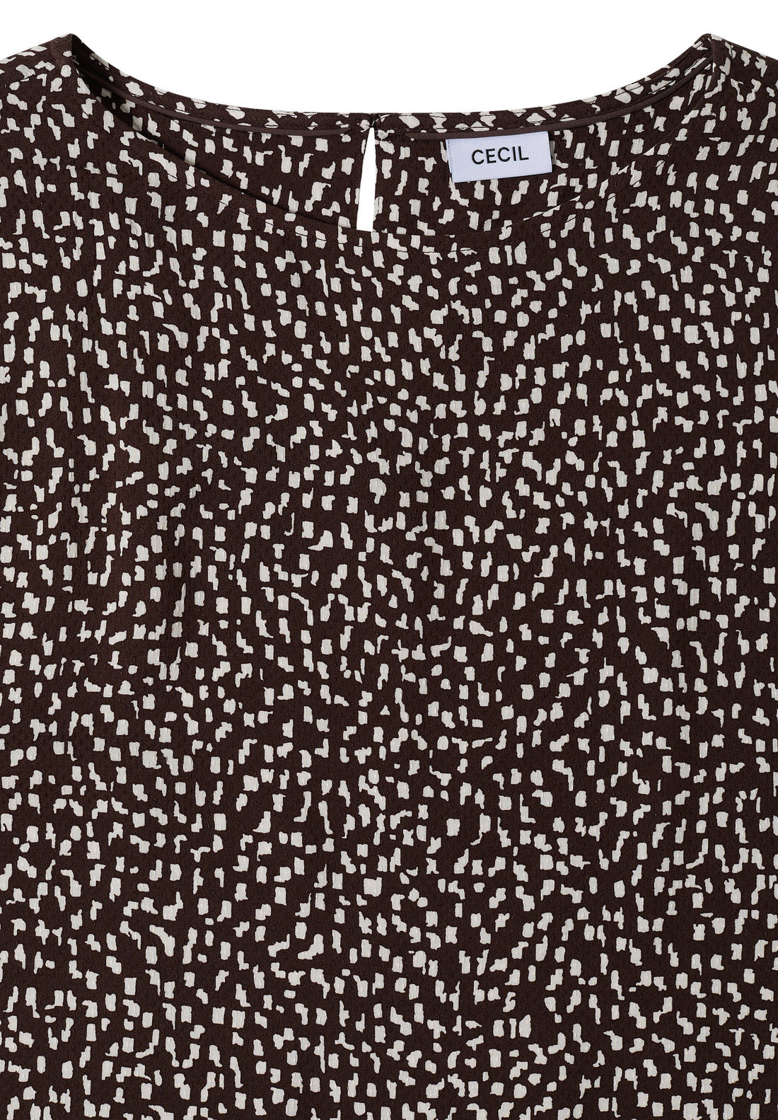 Knielanges Kleid mit Capsleeves