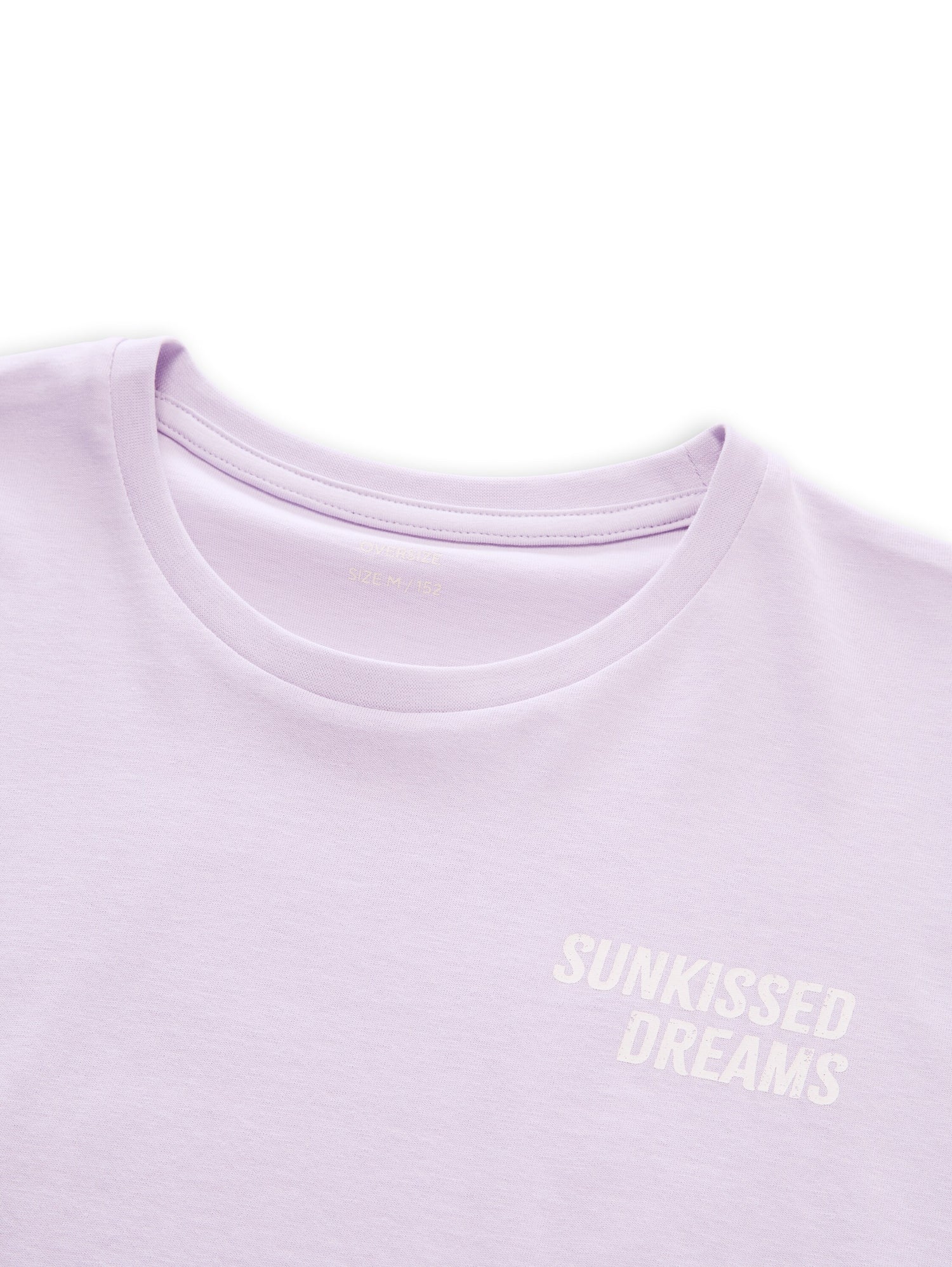 Oversize T-Shirt mit Rückenprint