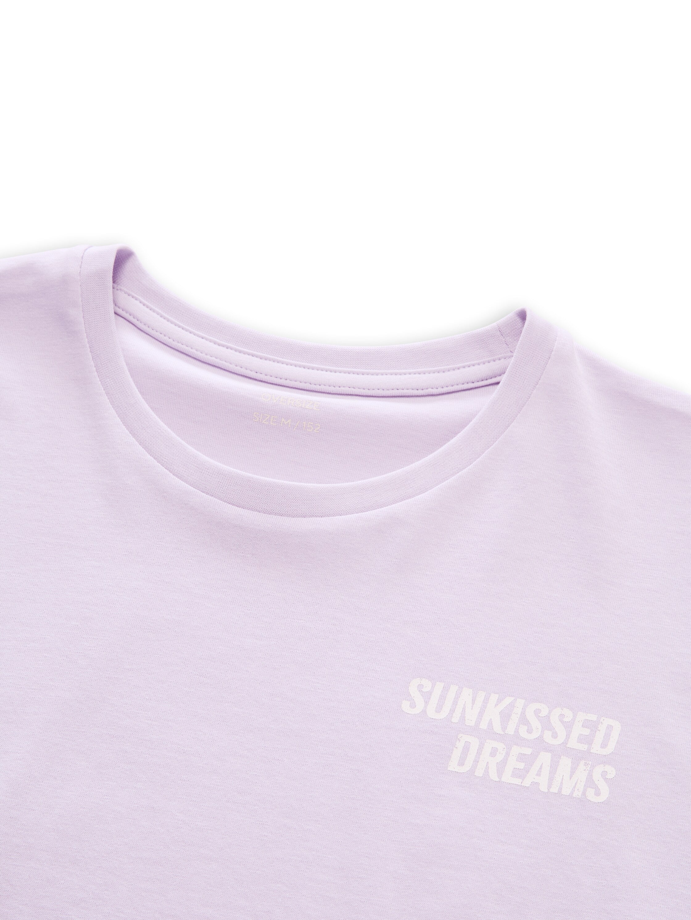 Oversize T-Shirt mit Rückenprint