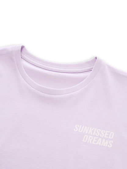 Oversize T-Shirt mit Rückenprint