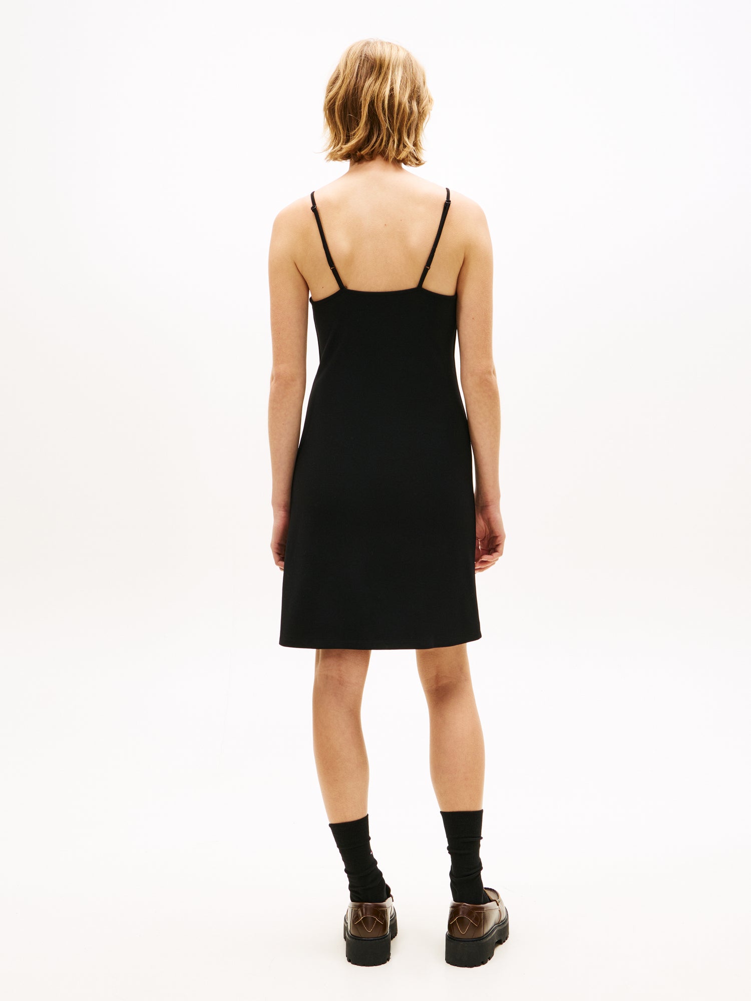 Strappy Fit And Flare Mini Dress