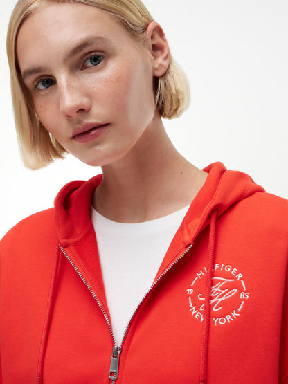 TH ROUNDAL ZIP-UP HOODIE