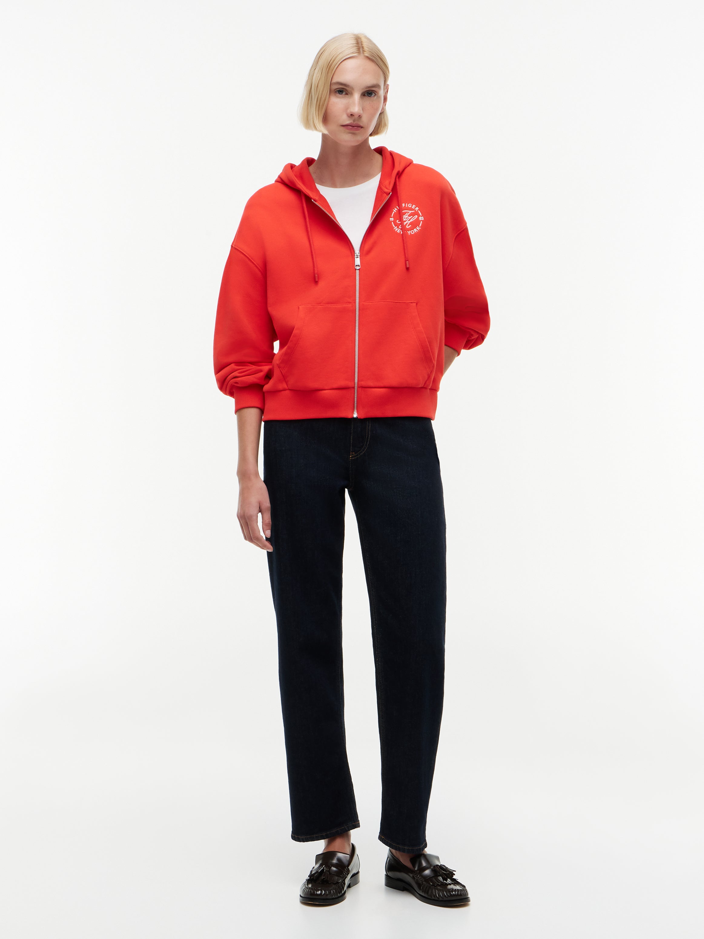 TH ROUNDAL ZIP-UP HOODIE