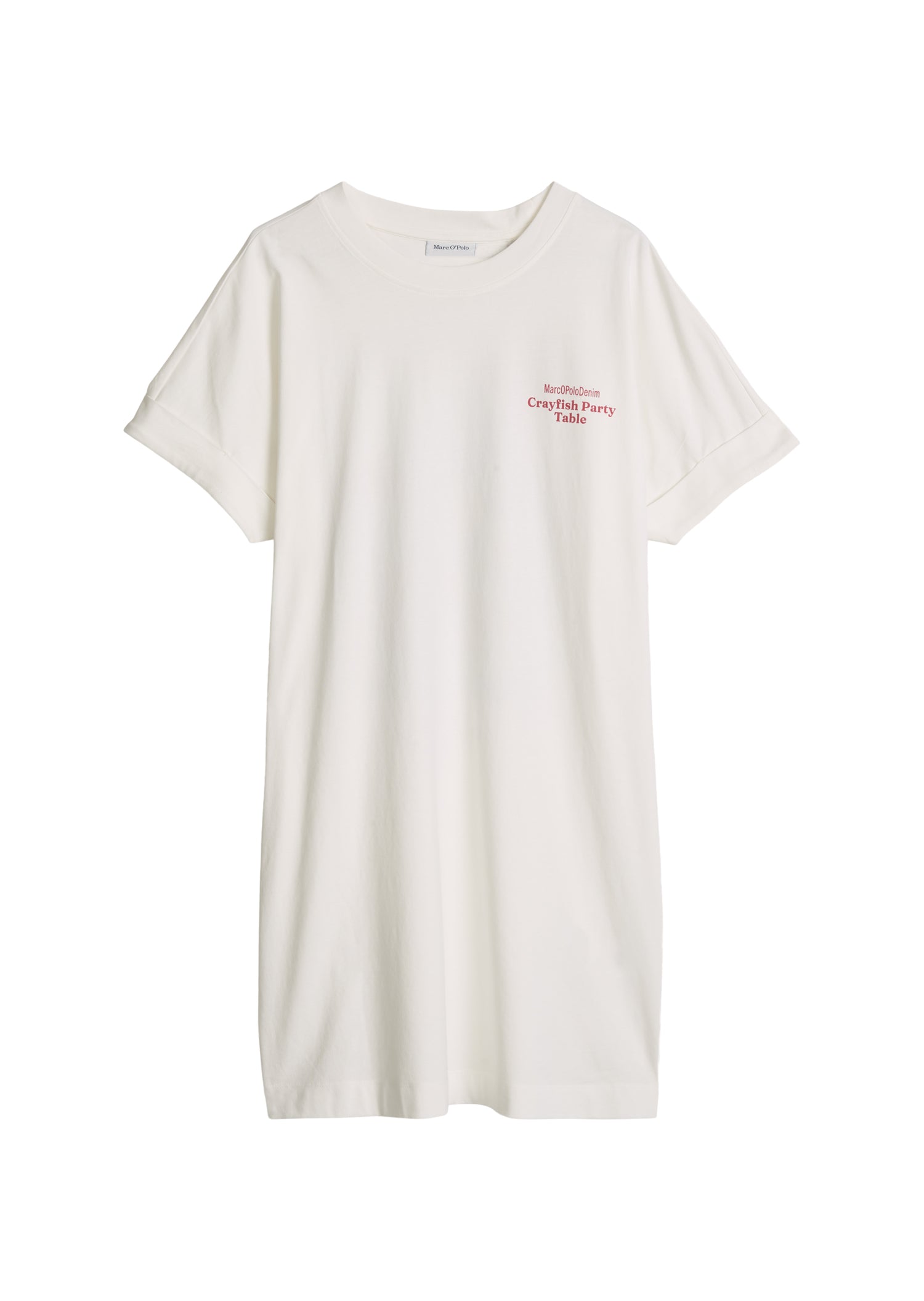 Crayfish Capsule Jersey Dress, Backprint, Turn-Up Sleeves