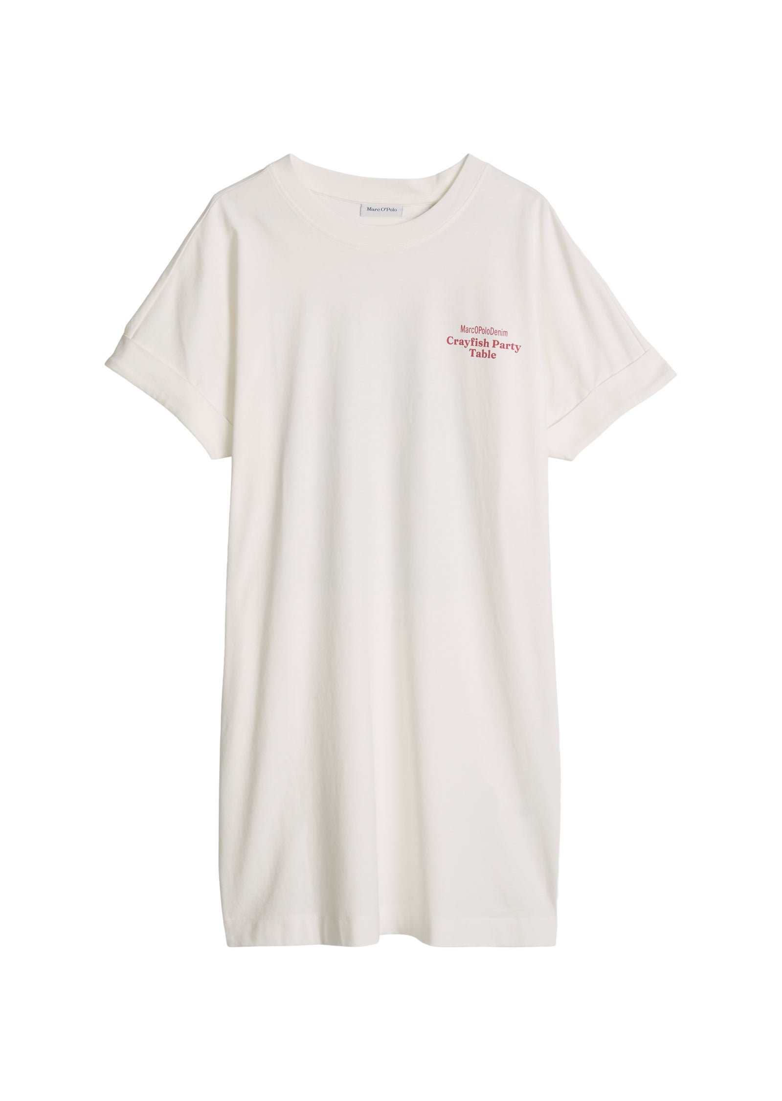 Crayfish Capsule Jersey Dress, Backprint, Turn-Up Sleeves