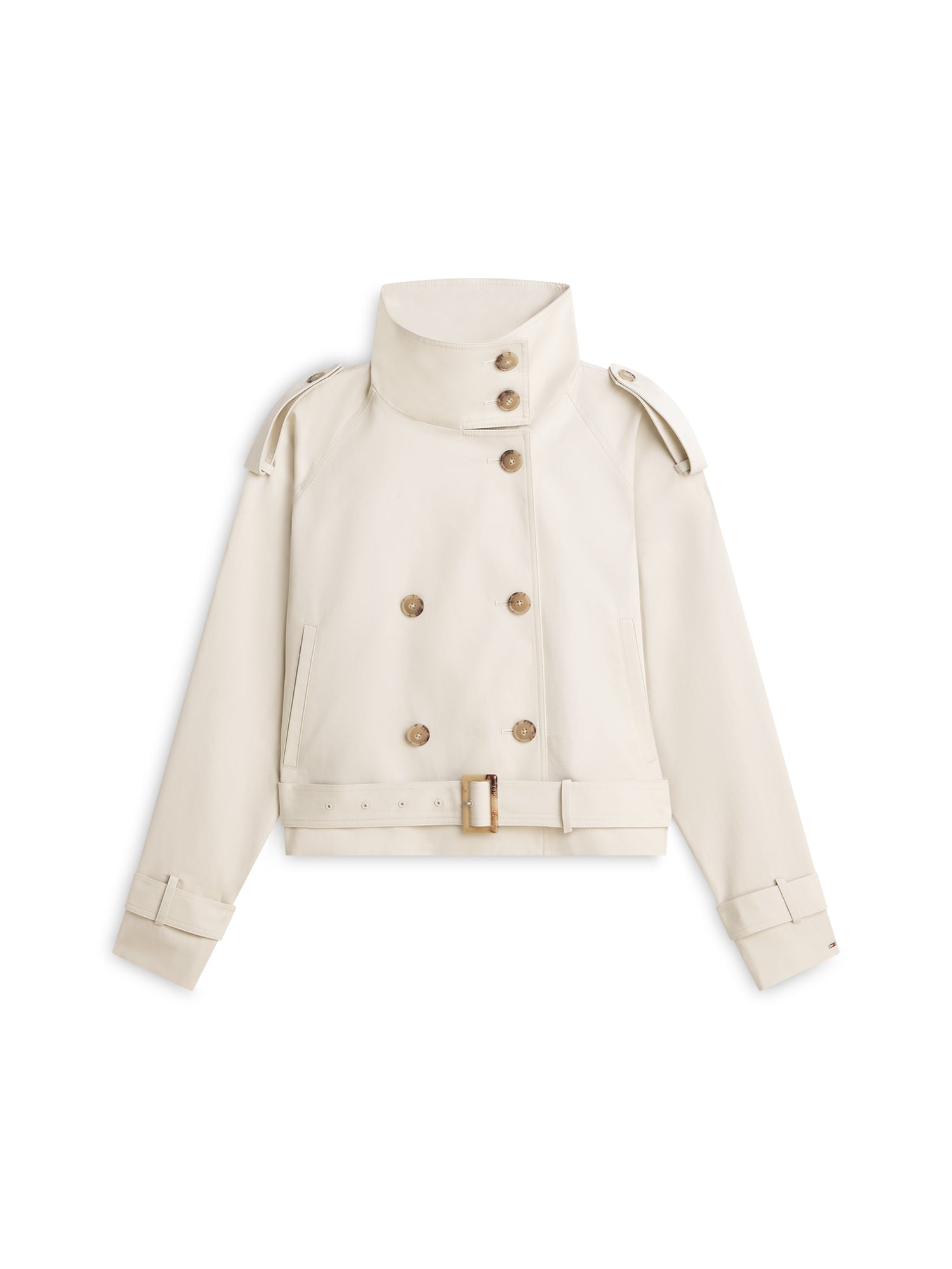 Water Repellent Short Trench Jacket