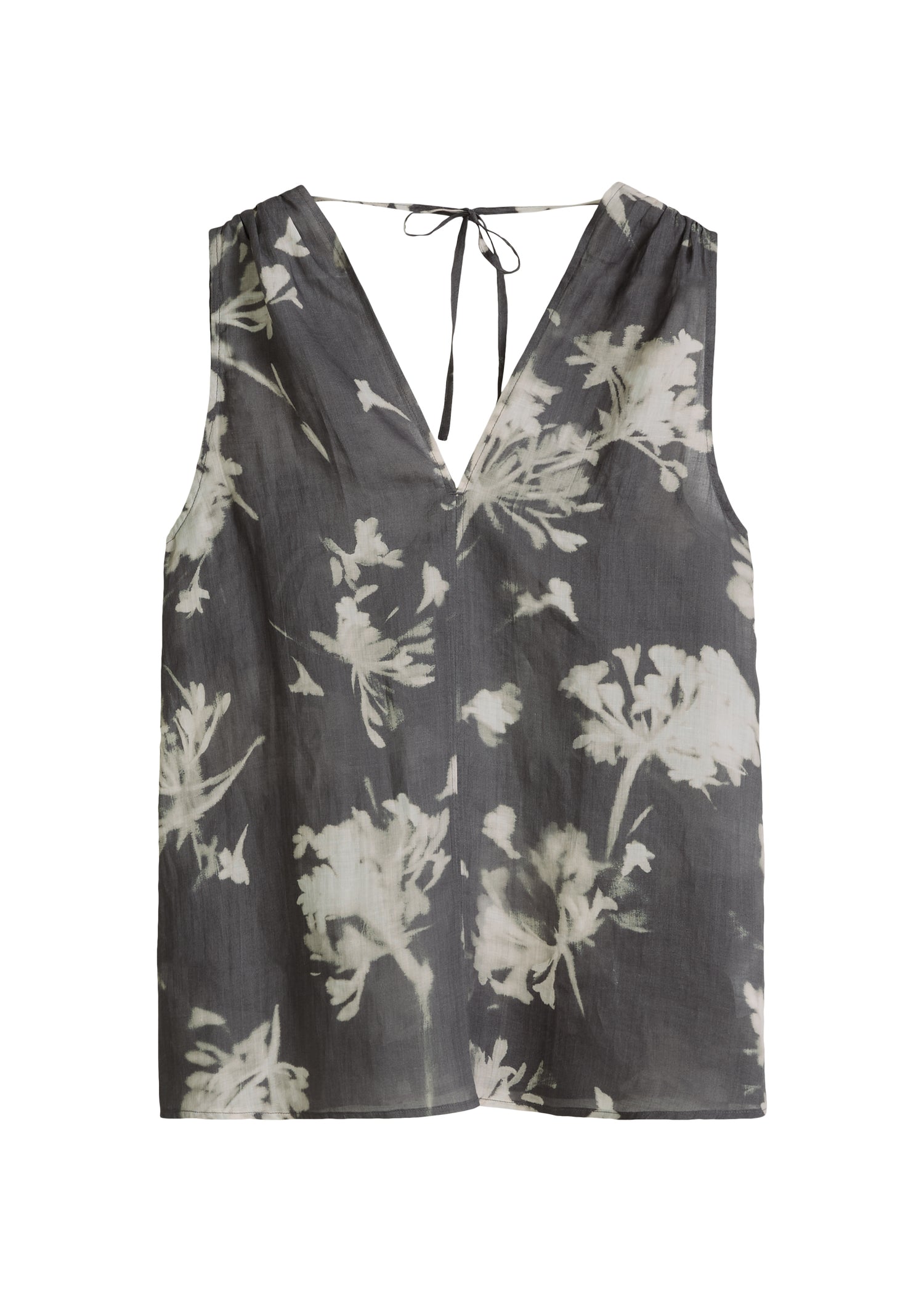 Ärmellose Bluse relaxed