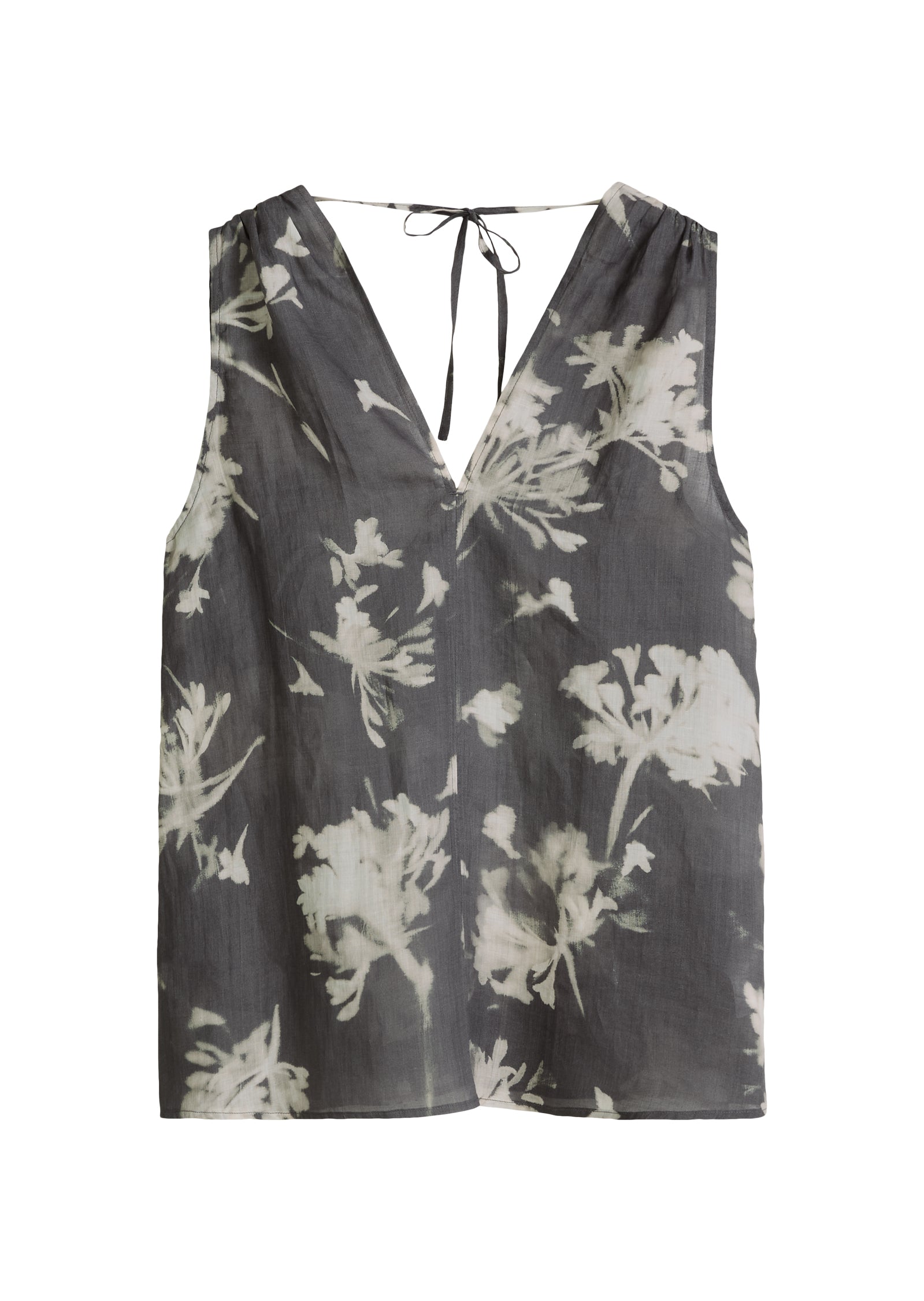 Ärmellose Bluse relaxed