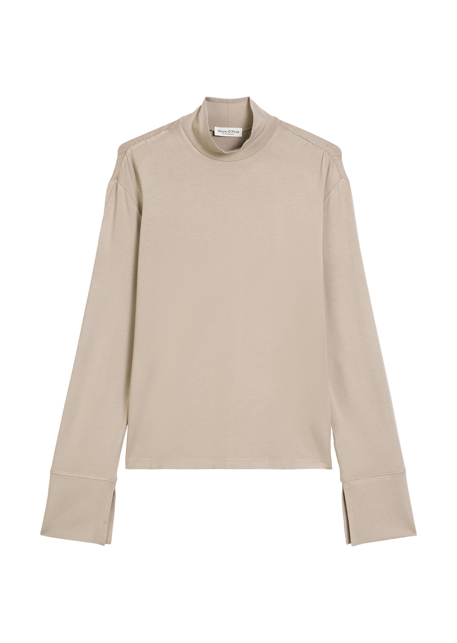 Jersey blouse, long sleeve