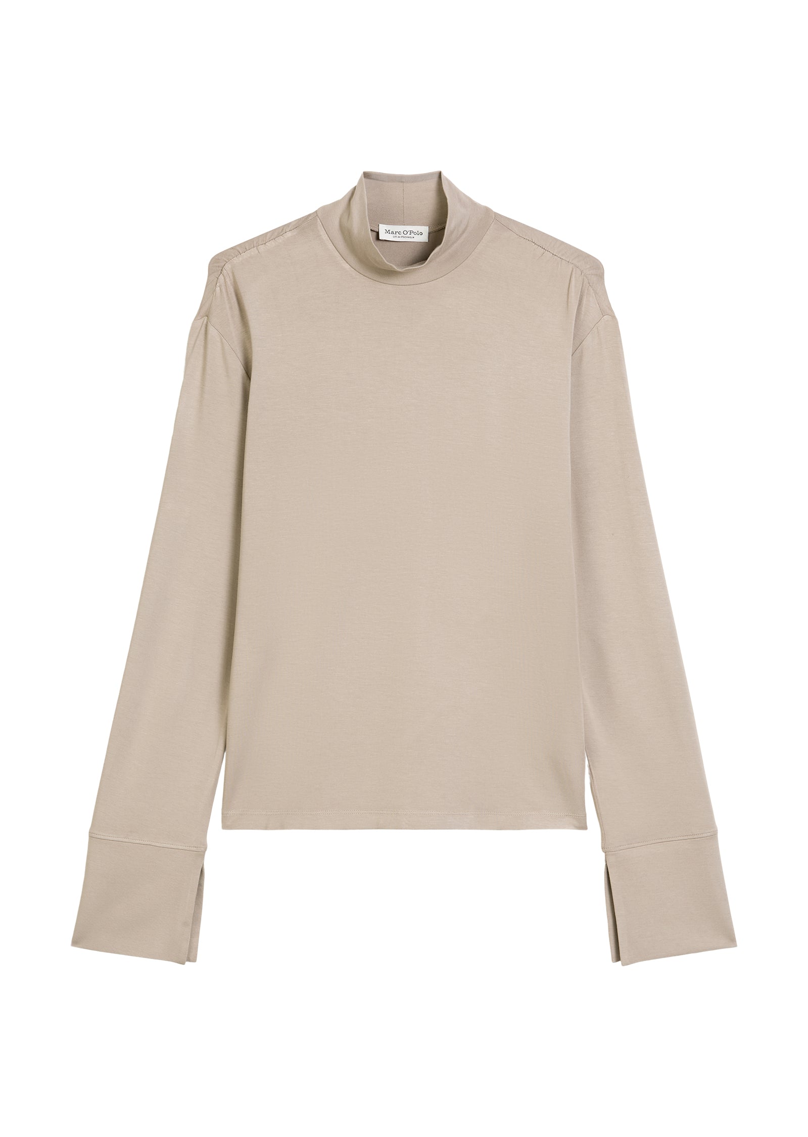 Jersey blouse, long sleeve