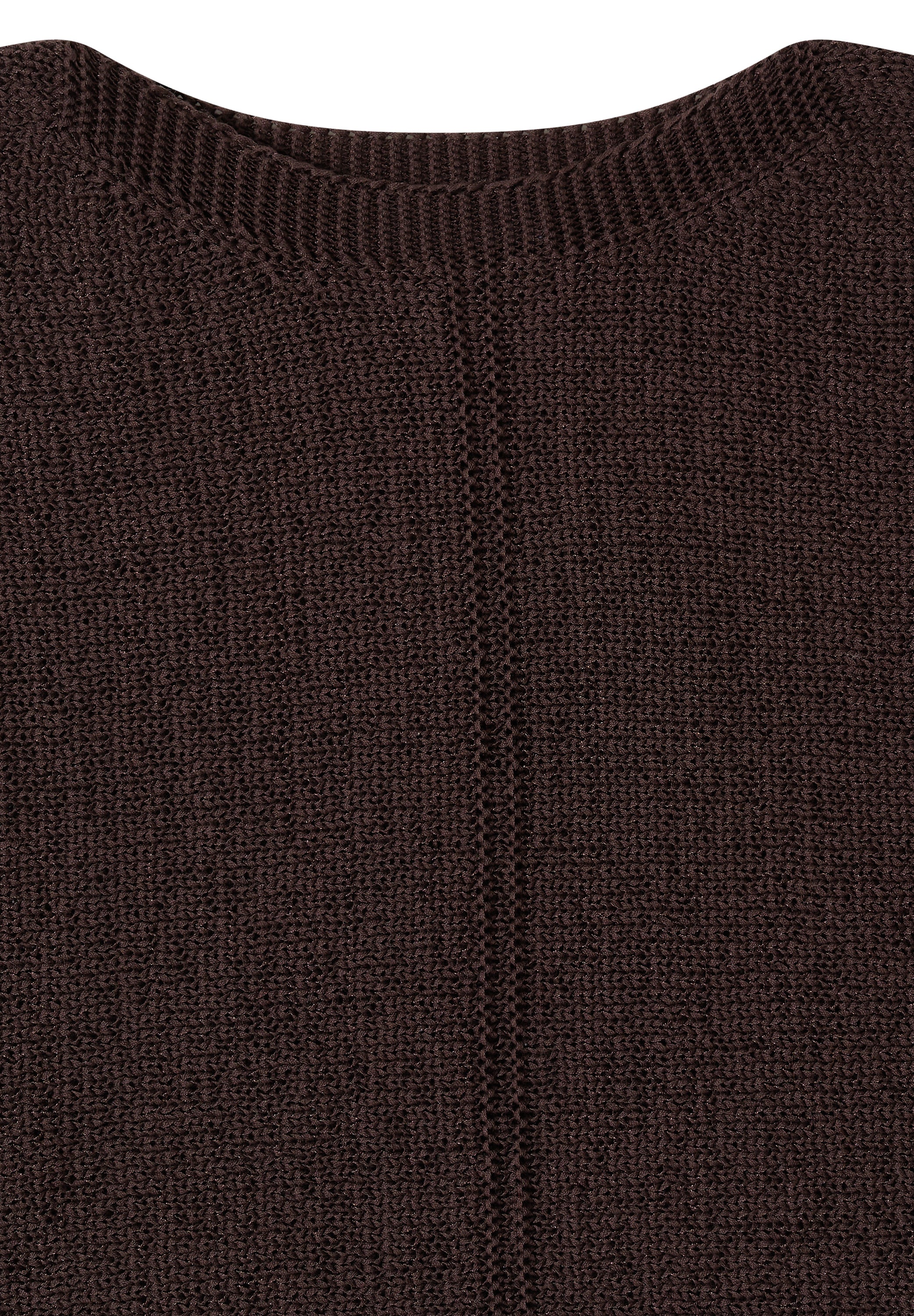 Dolman Pullover mit U-Boot-Ausschnitt