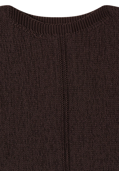 Dolman Pullover mit U-Boot-Ausschnitt