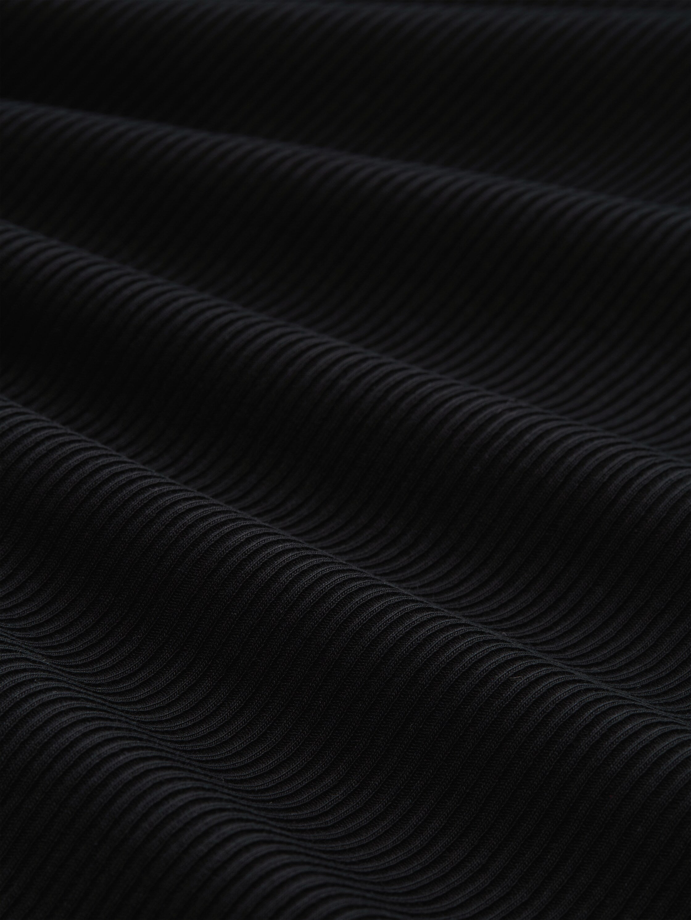 Poloshirt mit Rippstruktur