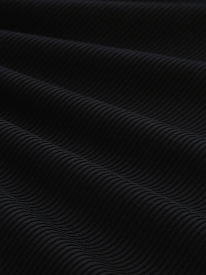 Poloshirt mit Rippstruktur