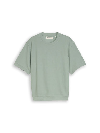 Relaxed Fit T-Shirt im Sweatshirt-Style