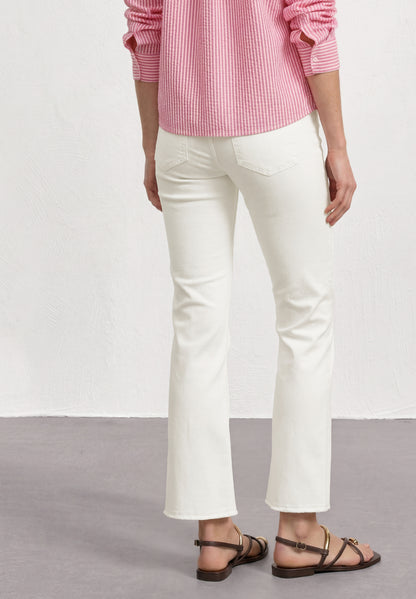High Waist Flared Leg Jeans im Slim Fit