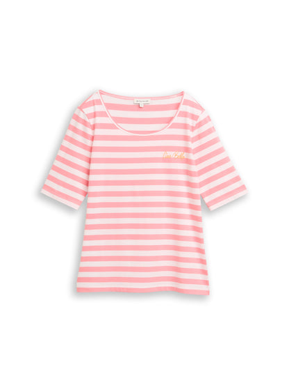 T-Shirt mit Stickerei