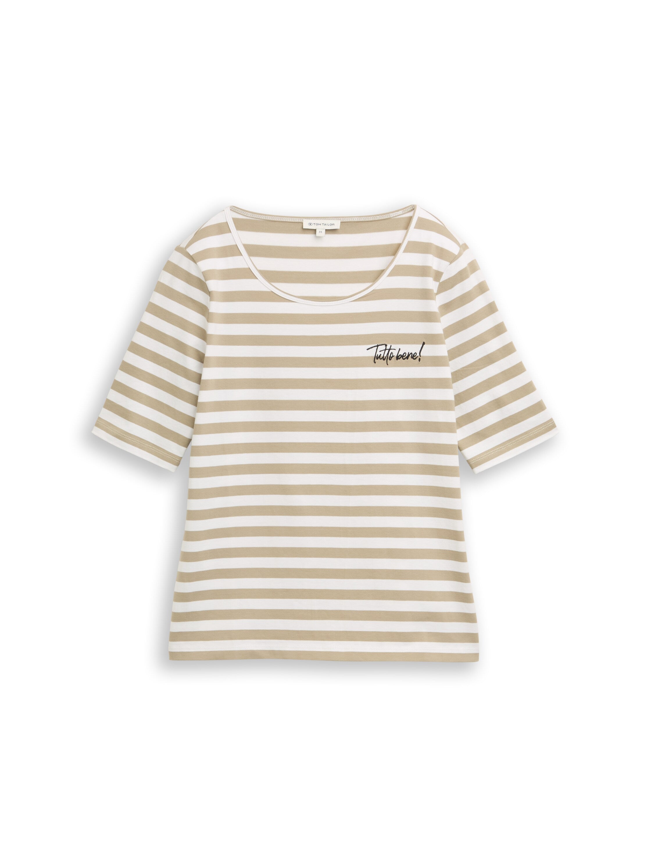 T-Shirt mit Stickerei
