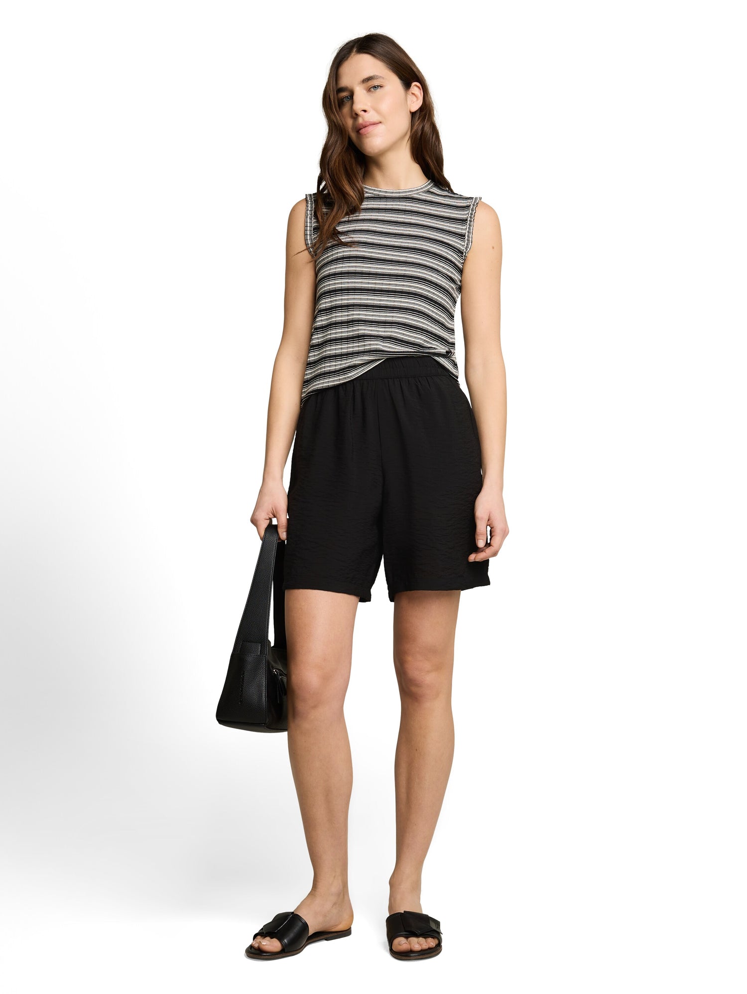 Loose Fit Bermuda Shorts