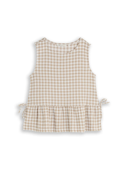 Loose Fit Peplum Top