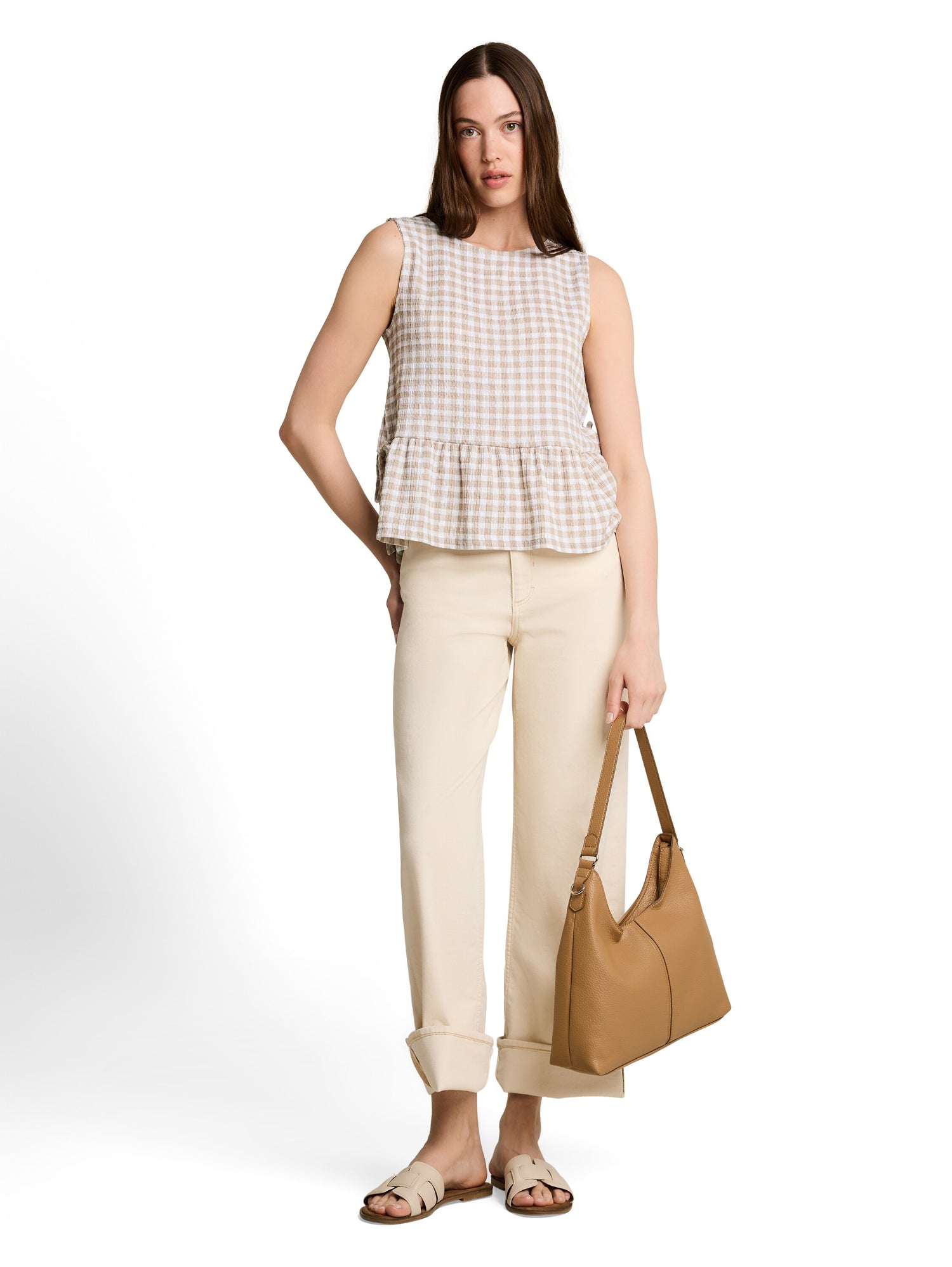 Loose Fit Peplum Top