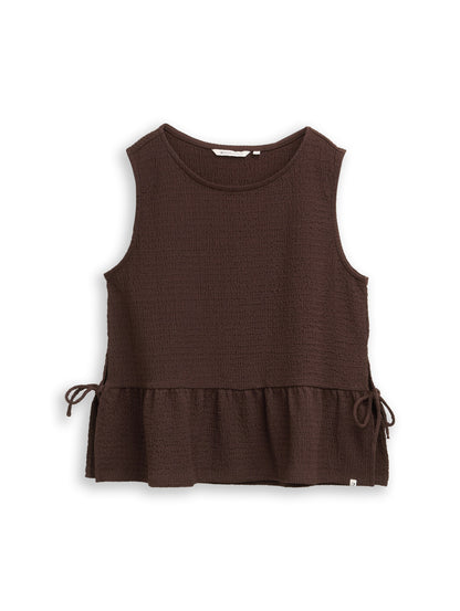 Loose Fit Peplum Top