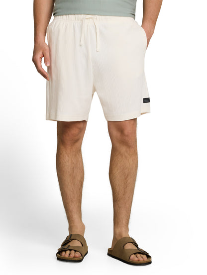 Relaxed Fit Shorts in Waffelstruktur