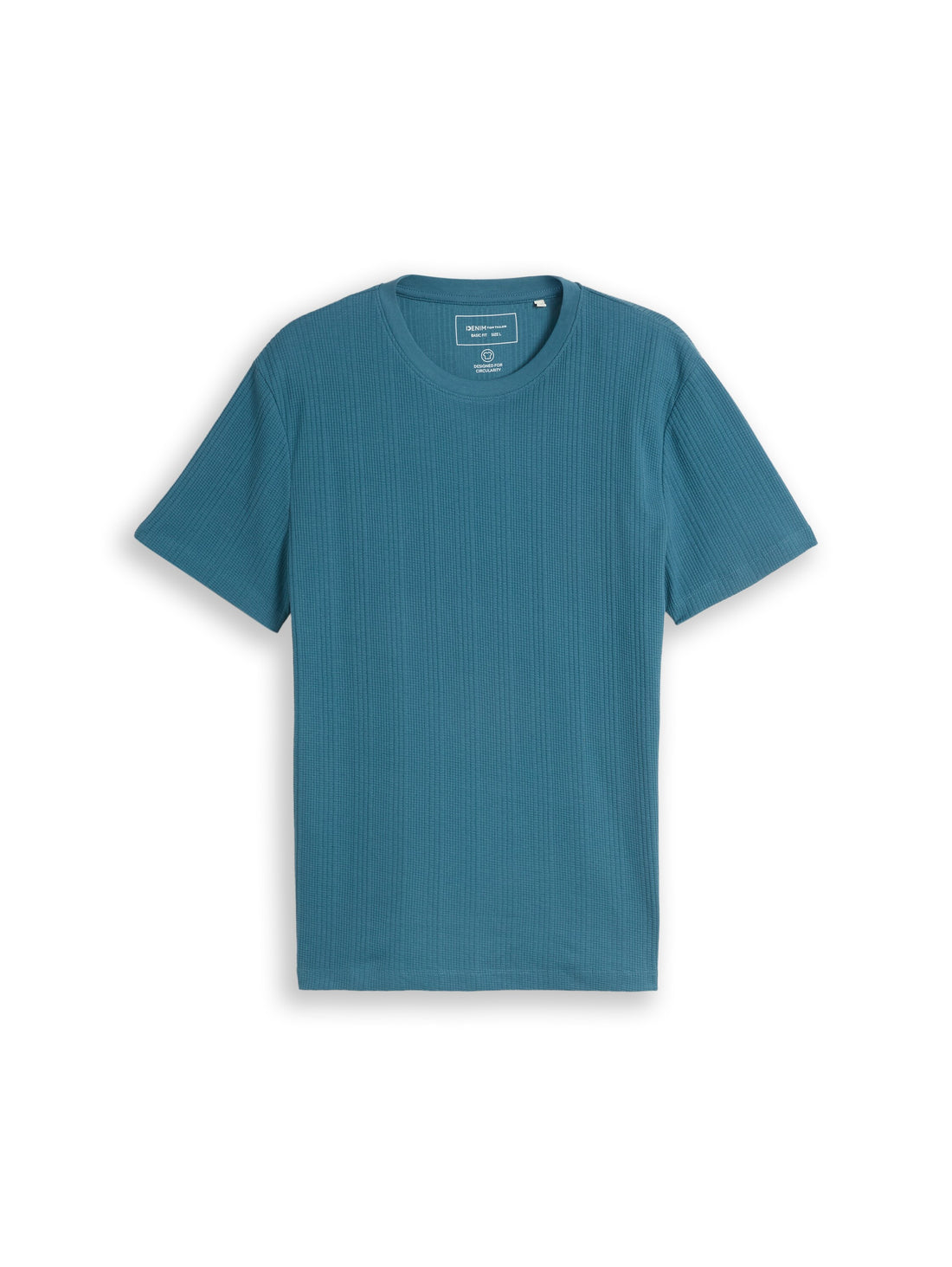 T-Shirt mit Waffelstruktur