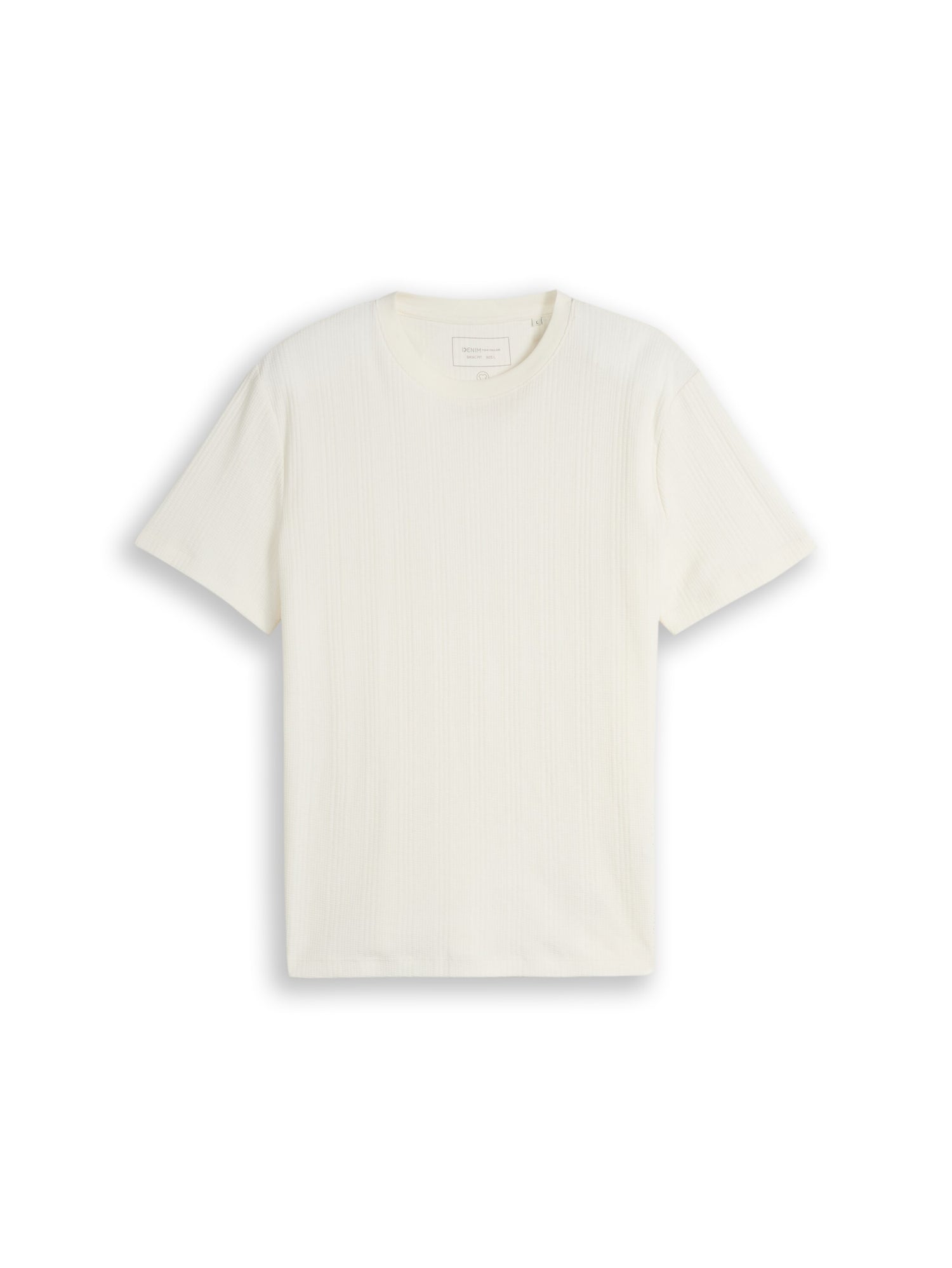 T-Shirt mit Waffelstruktur