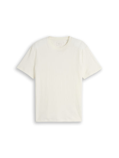 T-Shirt mit Waffelstruktur