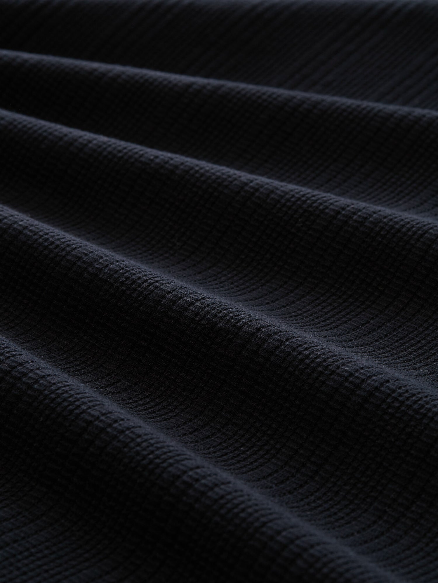 Relaxed Fit Poloshirt mit Waffelstruktur