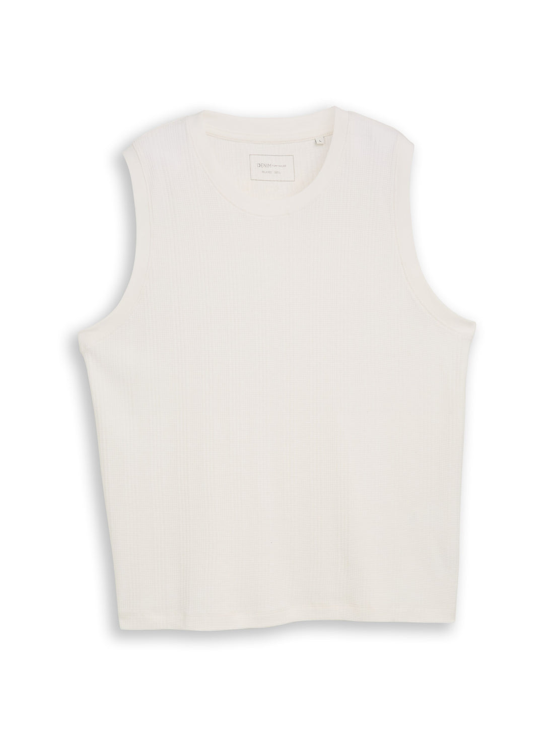 Relaxed Fit Tanktop mit Waffelstruktur