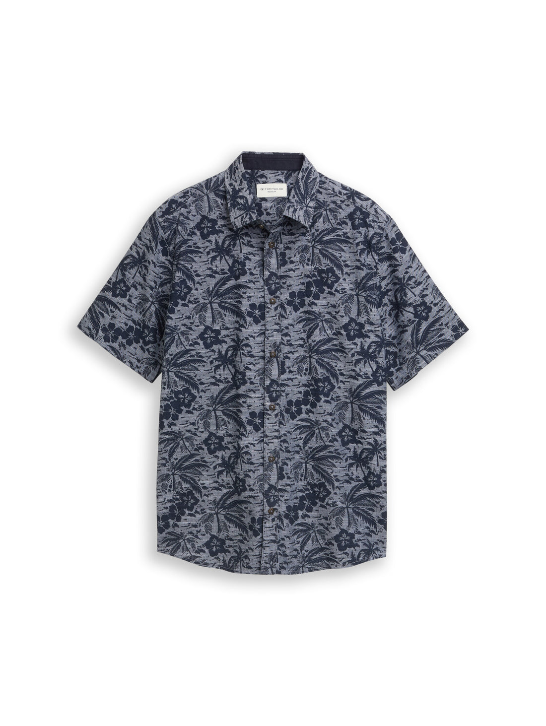 Regular Fit Kurzarmhemd mit Muster
