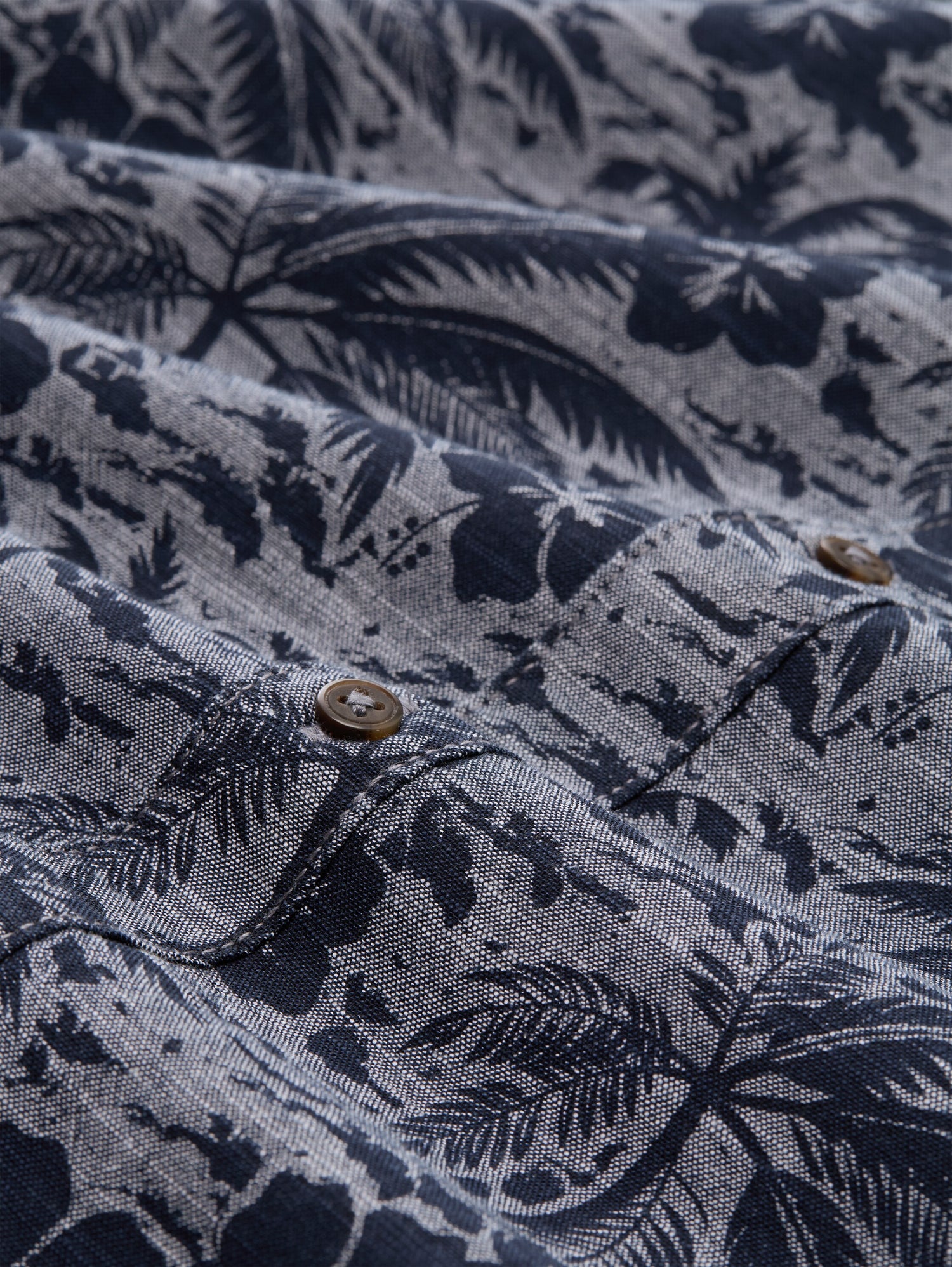 Regular Fit Kurzarmhemd mit Muster