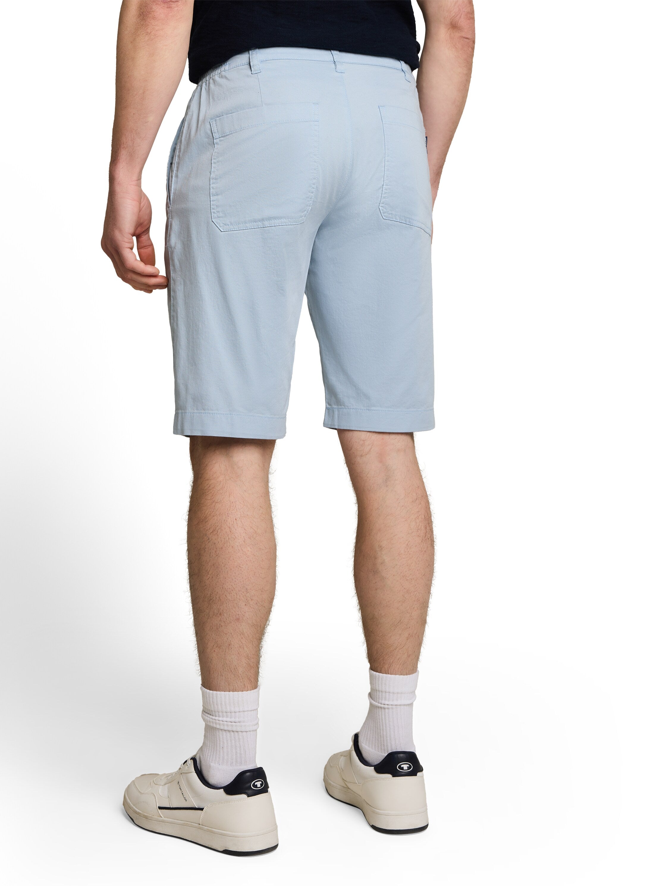 Chino Shorts mit Kordelzug