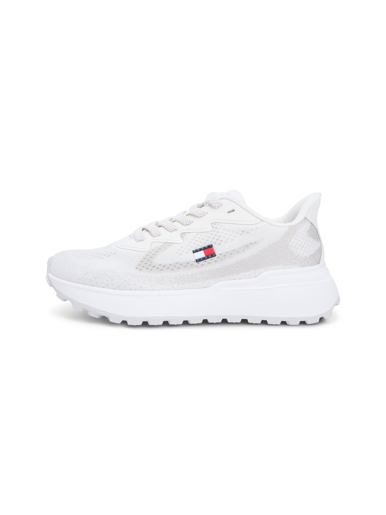 Mesh Jacquard Knit Cleat Trainers