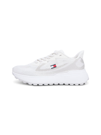 Mesh Jacquard Knit Cleat Trainers