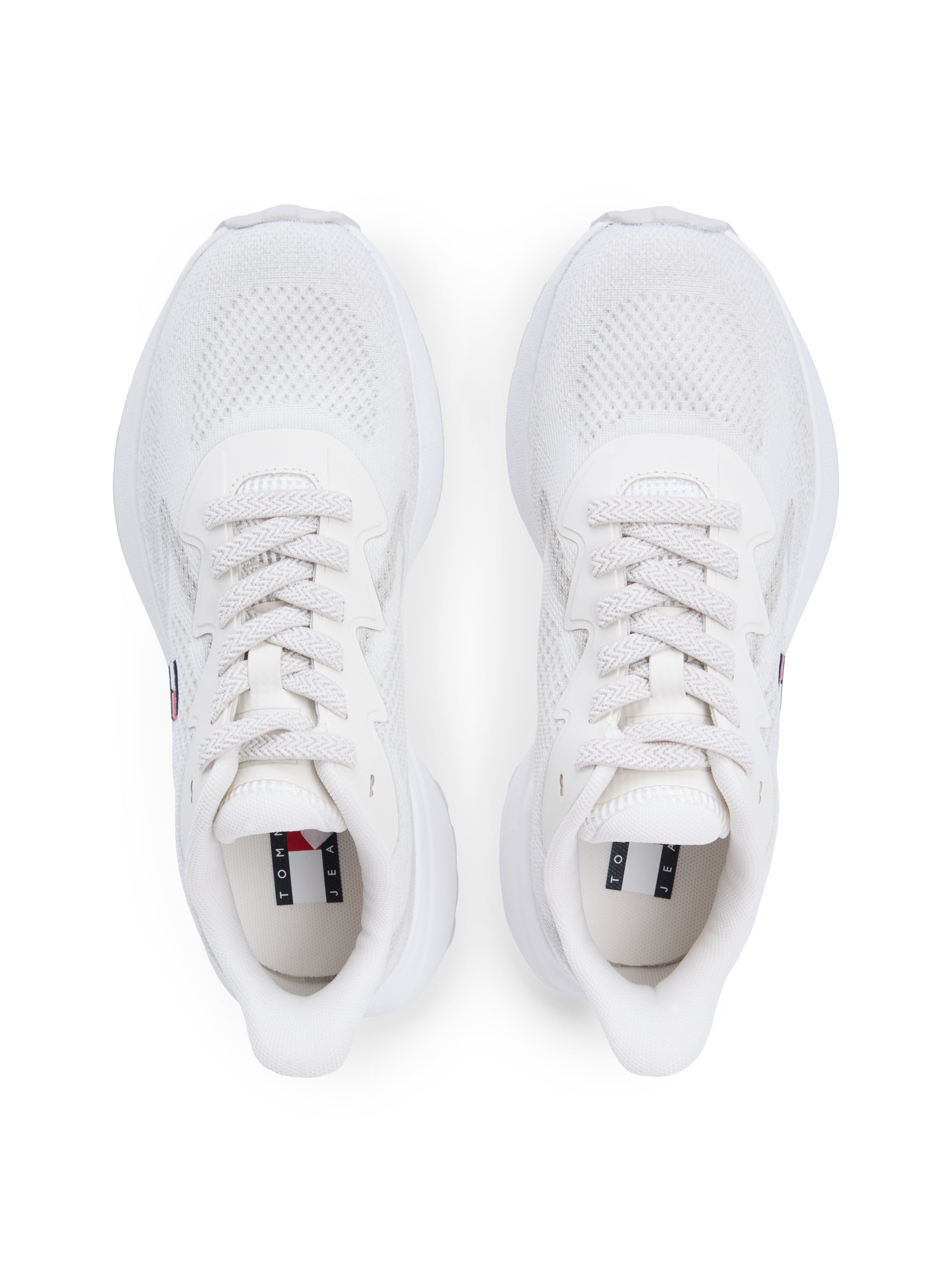 Mesh Jacquard Knit Cleat Trainers