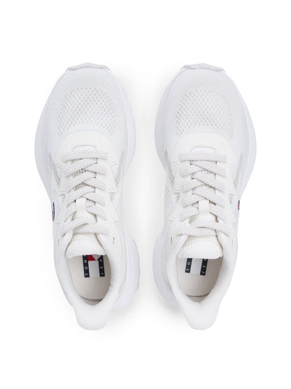 Mesh Jacquard Knit Cleat Trainers
